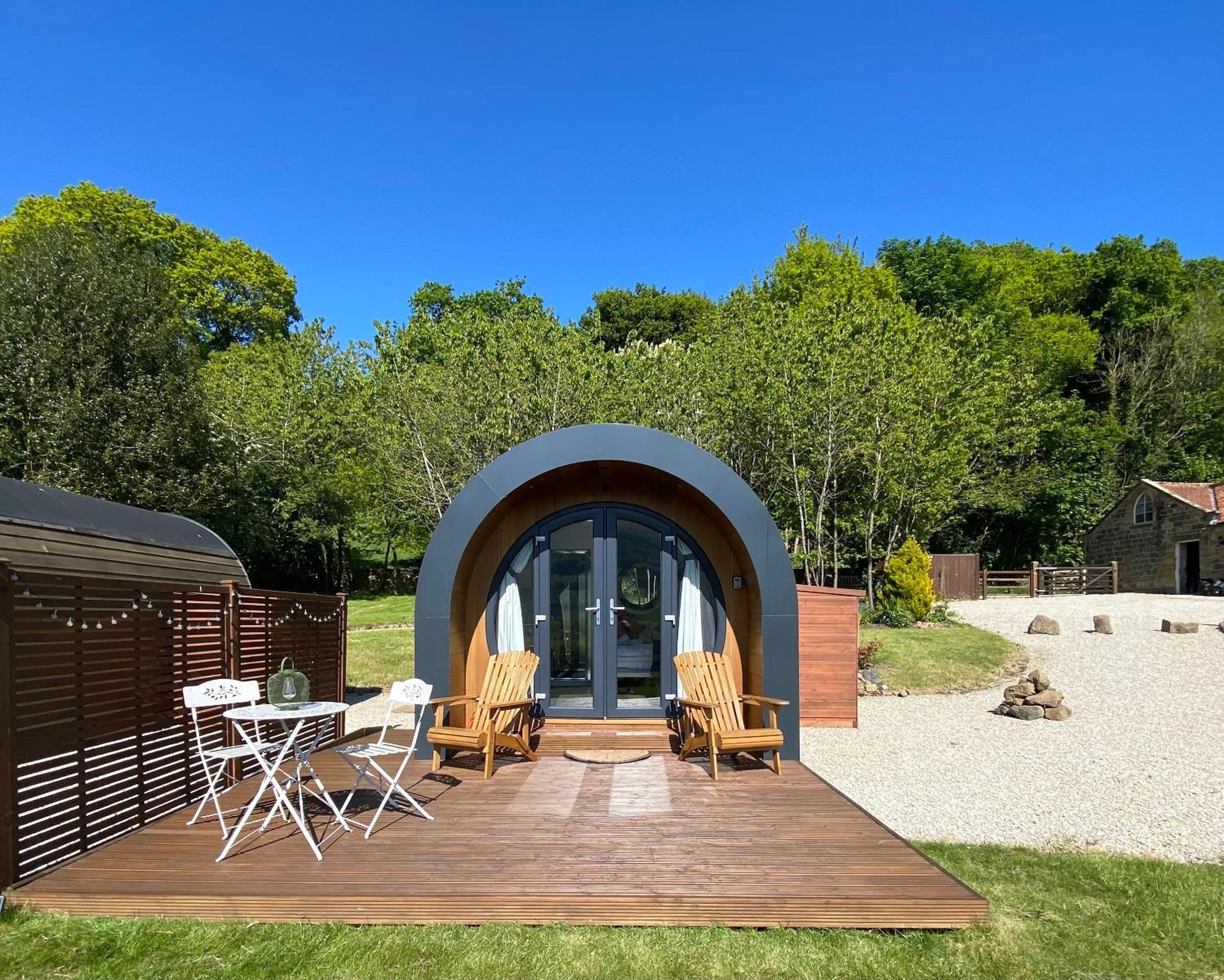 Luxury Glamping In North Yorkshire National Park & Coastal Area Hotel Скарбъро Екстериор снимка